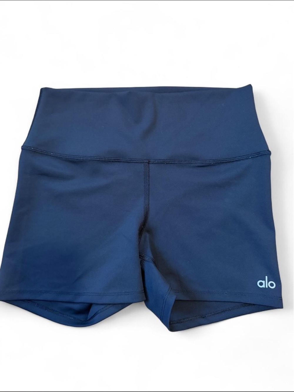 Black “ALO” Biker Shorts